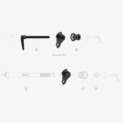 FollowMe Sram UDH Adaptor click to zoom image